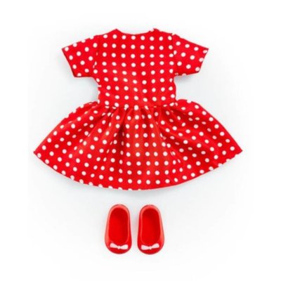 #Rfriends Polka Dot Dress Red - Default