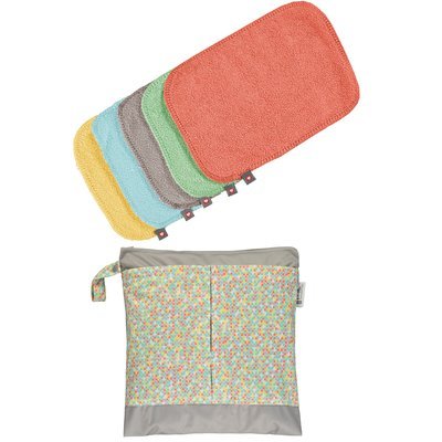 Pop-In Reusable Baby Wipes - Pastels