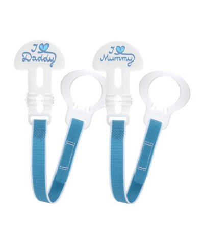 MAM Soother Saver Clips - Blue