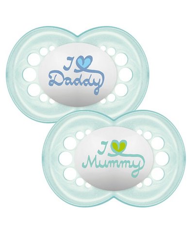 MAM Style Soothers 6m+ - Blue