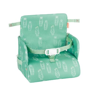 Babymoov 2in1 Travel Booster Seat - Green Bears