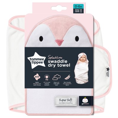 Tommee Tippee Gro Swaddle Dry - Penny the Penguin - Default