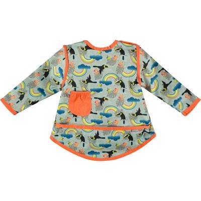 Pop-in Coverall Bib 6-18mths - Toucan