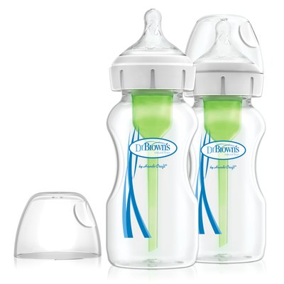 Dr Brown 270ml Twin Pack Options +Baby Bottles