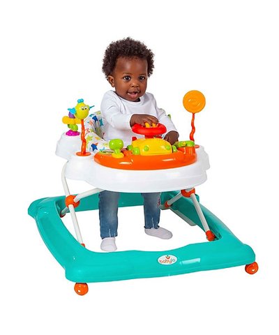 Babylo Twist About Walker (6m+) - Aqua/White