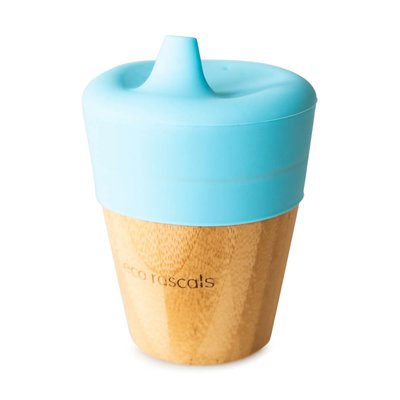Eco Rascals Small Cup & Sippy feeder - Blue