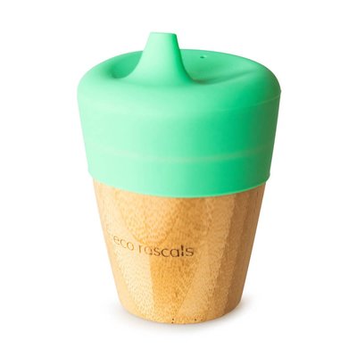Eco Rascals Small Cup & Sippy feeder - Green