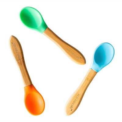 Eco Rascals Spoons 3pk - Blue/Green/Orange