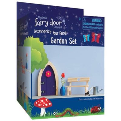 Irish Fairy Door Garden Accessory Set - Default