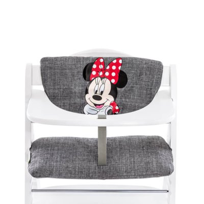 Hauck Alpha Highchairpad Deluxe - Minnie Mouse Grey