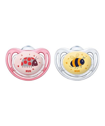Nuk Freestyle Soothers - 6-18 Months