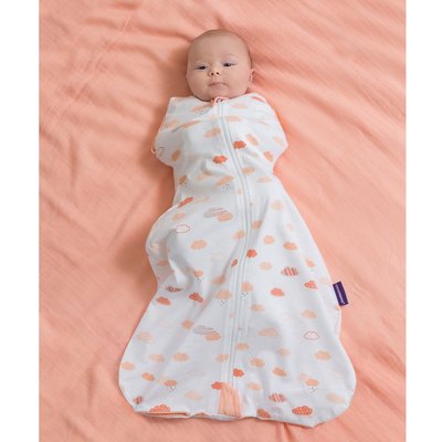 Clevamama Nite Nite 3 in 1 Romper 0-9 Months - Coral - Default