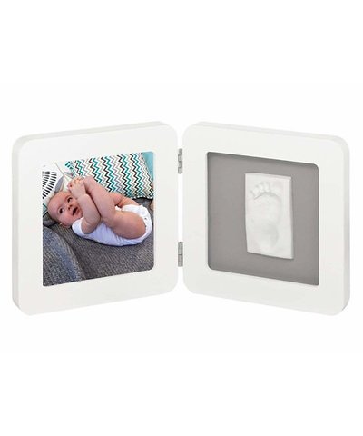 My Baby Touch Rounded Single Print White Frame