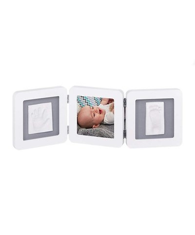 My Baby Touch Rounded Double Print Frame
