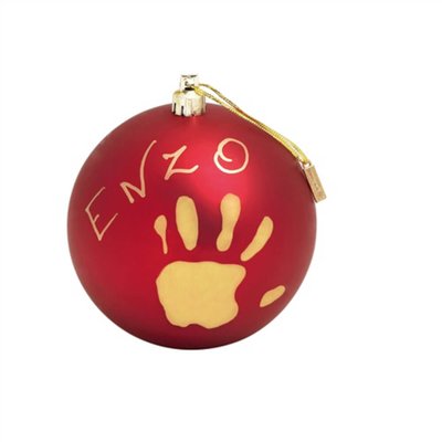 Baby Art Red Bauble - Default