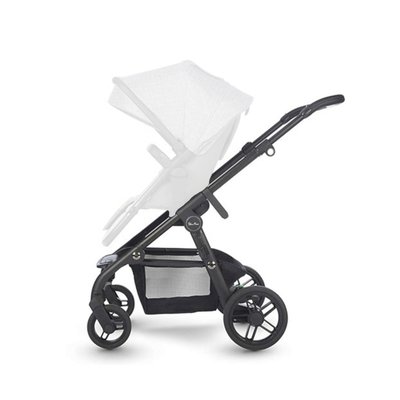 Silver Cross Coast Pushchair Chassis - Black