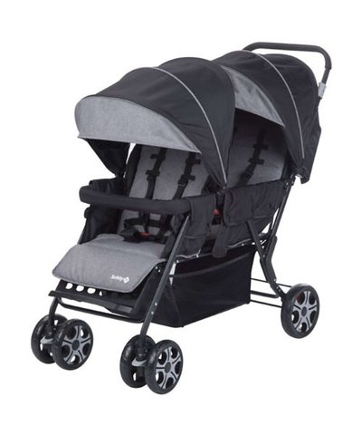 Safety 1st Teamy Tandem Pushchair - Black Chic
