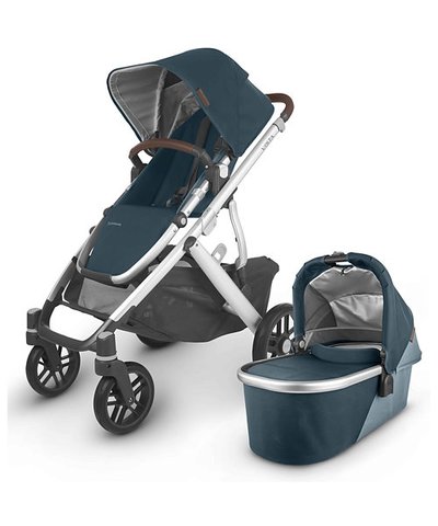 Uppababy Vista V2 Pushchair - Finn Deep Sea