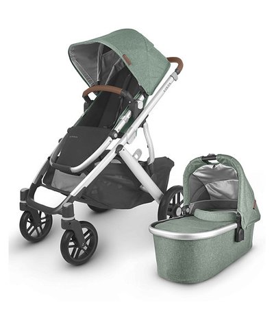 Uppababy Vista V2 Pushchair - Emmett Green Melange
