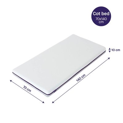 Clevamama Climate Control Cot Bed Mattress - 140 x 70cm