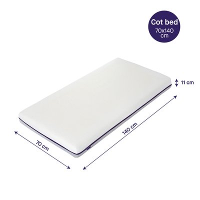 Clevamama Cotbed AirGo Support Mattress 70 x 140CM