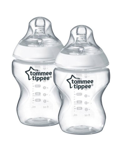 Tommee Tippee Closer to Nature Easivent Bottles 260ml - 2 Pack
