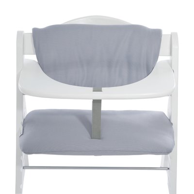 Hauck Alpha Highchair Pad Deluxe - Stretch Grey