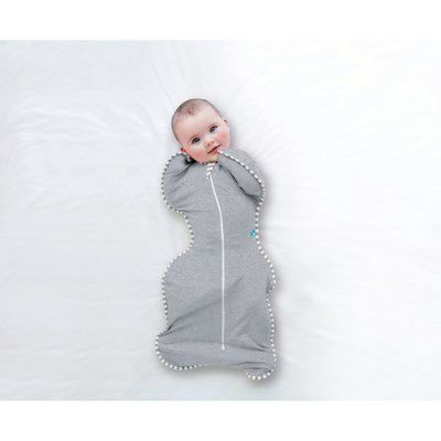 Love to Dream Small Stage 1 Swaddle Up 1 Tog - Grey