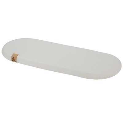 CuddleCo Little Me Moses Basket Hypo Allergenic Bamboo Mattress 66x28cm - Default