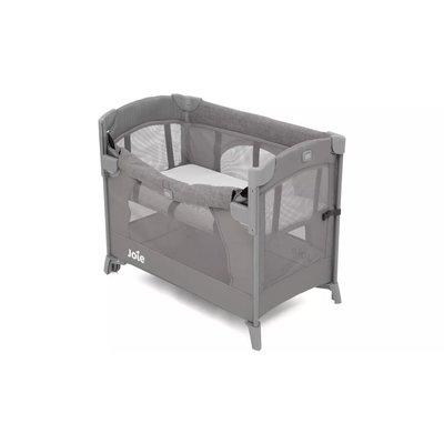 Joie Kubbie Sleep Travel Cot - Foggy Grey - Default