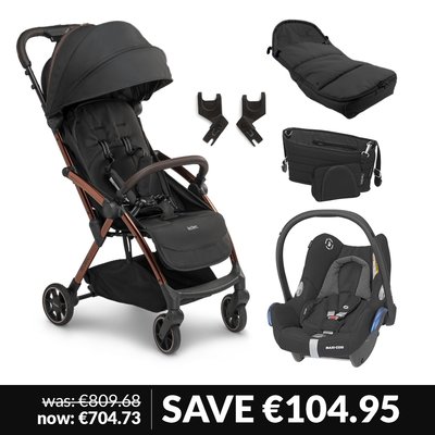 Leclerc Baby Influencer stroller bundle with Maxi Cosi Cabriofix