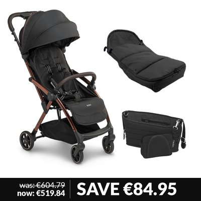 Leclerc Baby Influencer stroller complete with organiser & footmuff