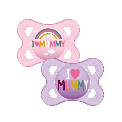 MAM Cute 0+Mth Soother - Pink