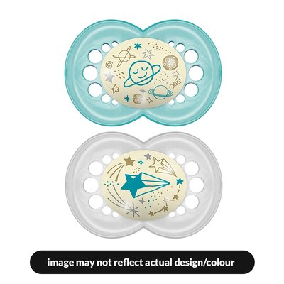 MAM Night 12+Mth Soother - Green