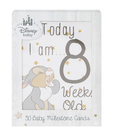 Disney magical beginnings baby milestone cards