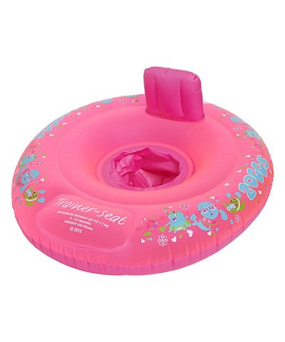 Zoggs miss zoggy pink trainer seat (3-12 months)
