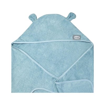 Shnuggle Wearable Towel with Ears - Blue