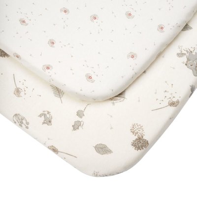Tutti Bambini Fitted Cozee Crib Sheets 2pk - Cocoon