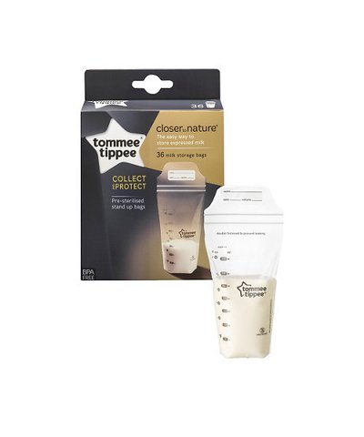 Tommee Tippee closer to nature milk storage bags