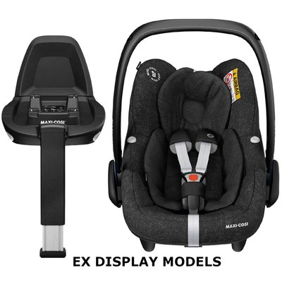 EX DISPLAY Maxi Cosi Pebble Pro Nomad Black & 3wayFix Base