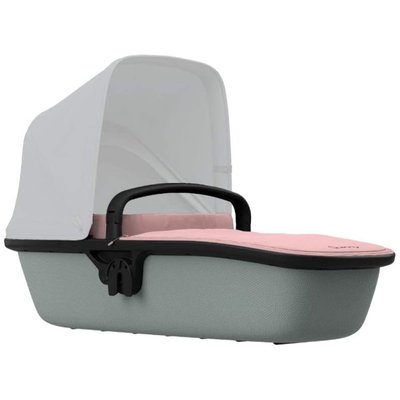 Quinny Zapp Lux Carrycot - Blush on Grey