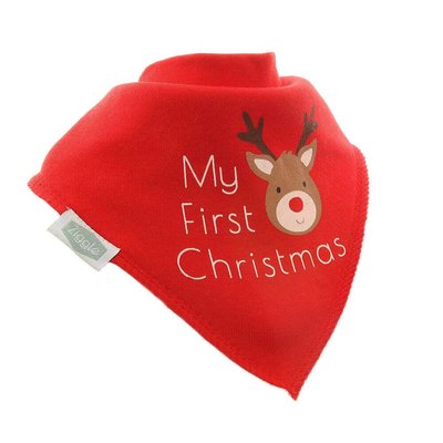Ziggle Bib - My First Christmas Reindeer