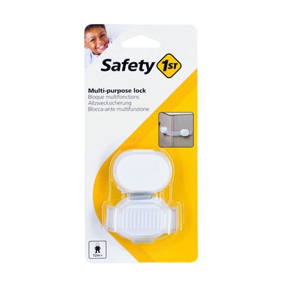 Safety 1st Long Multi Purpose Lock - White - Default