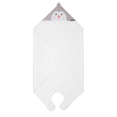 Clevamama Bamboo Baby Bath Towel - Penguin - Default