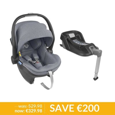 Uppababy Mesa i-Size Infant Car Seat & Base Bundle - Gregory