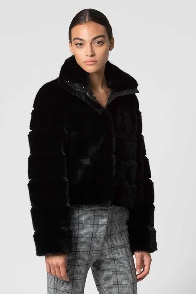 Faux-fur jacket BOBLO