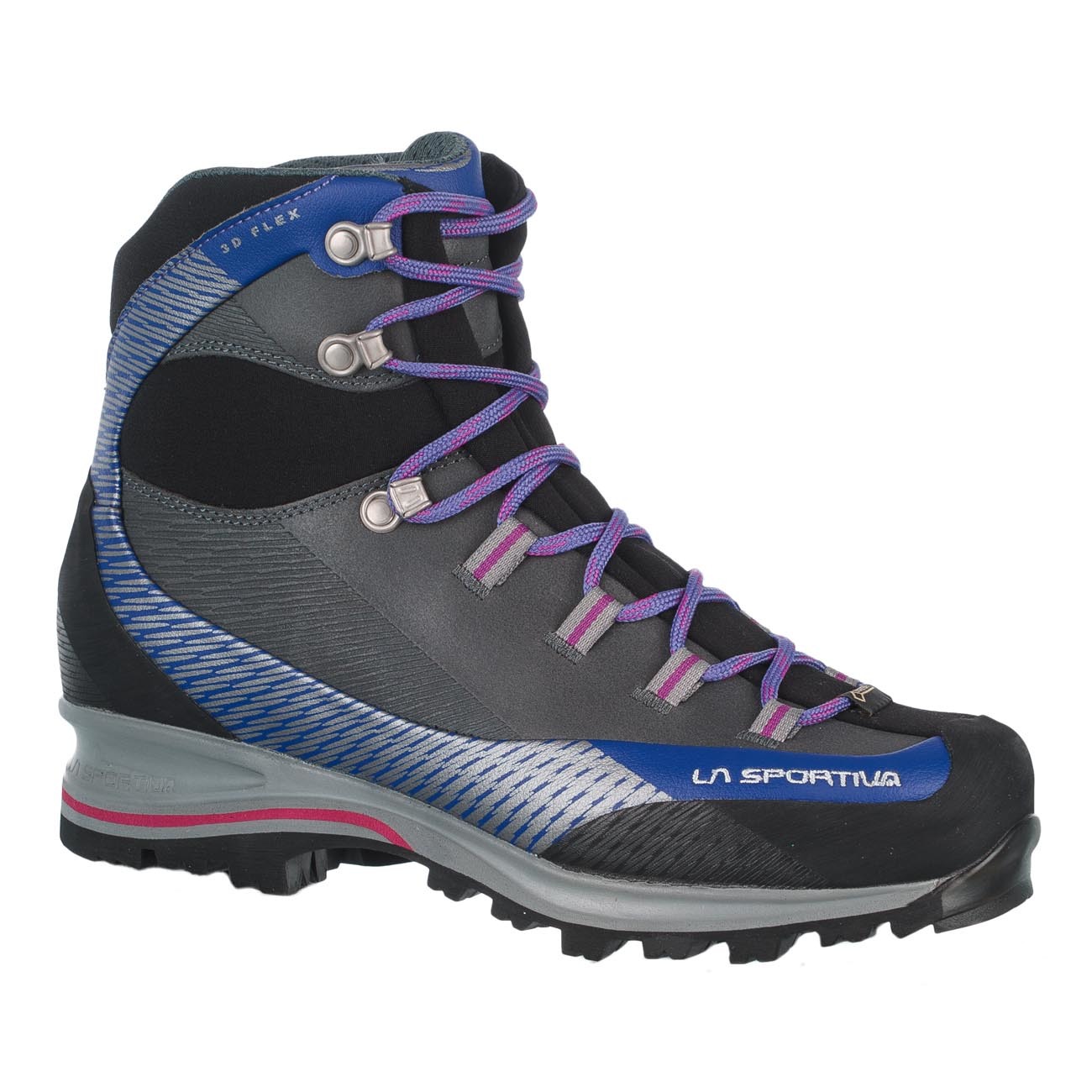 & Wanderstiefel La Sportiva Damen Trango TRK Leather Woman GTX Iris Blue/Purple Trekking 