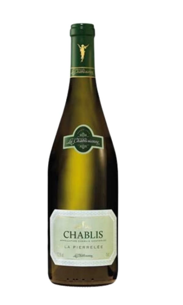 Chablis La Pierrelée by La Chablisienne (Case of 6 – Half Bottle – French White Wine)