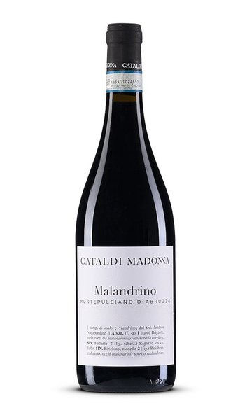 Montepulciano d'Abruzzo 'Malandrino' by Cataldi Madonna (Italian Red Wine)