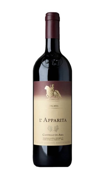 Merlot L'Apparita 2017 by Castello di Ama (Italian Red Wine)